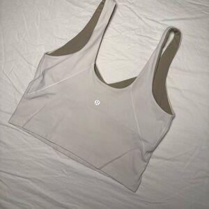 Lululemon White Align Tank Size 8